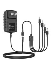 AC Adapter For LEMAX 74706 CHRISTMAS VILLAGE With 4 Output Jacks Power Charger