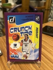 2024-25 Panini Donruss - Crunch Time Ja Morant #11 Press Proof Purple