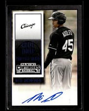 2015 Panini Contenders #43 Micker Adolfo Prospect Ticket Autographs Blue Foil