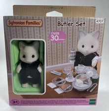Sylvanian Families Epoch Butler Set 4707 New Open Box
