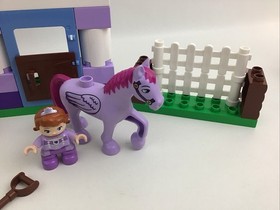 Lego Duplo Toddler Building Set 10594 Sofia First Royal Stable Complete Lot BB