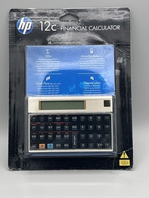 HP 12c Financial Calculator HP12C#INT New Sealed Financial Business, Students