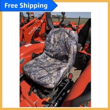 Exact Fit Kubota Tractor Seat Cover - Easy Install Mc2 Camo Endura Protection