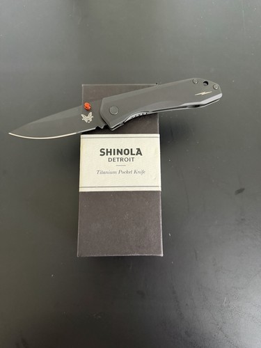 Benchmade Shinola Detroit 765 Ti-Monolock - Picture 1 of 4