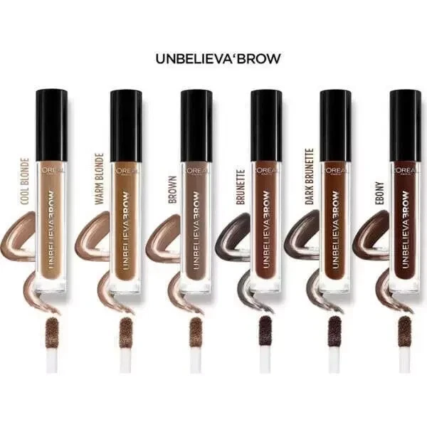 L'Oreal Paris UnbelievaBrow Long-Lasting Eyebrow Gel, Boxed - Choose your shade - Image 1 of 1
