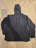 Grundens Technical Gear Rain/ Utility Jacket Large Nylon Shell Jacket