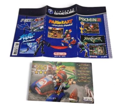  Nintendo Gamecube Beileger Anleitung Flyer Mario Kart Double Dash Insert OVP  
