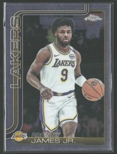 2024-25 Panini Prizm Black #94 Bronny James Jr.