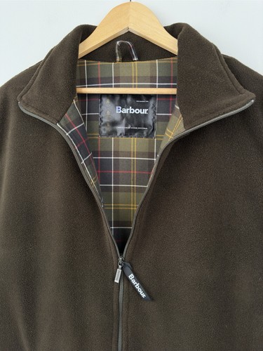 BARBOUR A880 Classic Waistcoat Vest Jacket Tartan Lined - Picture 11 of 15