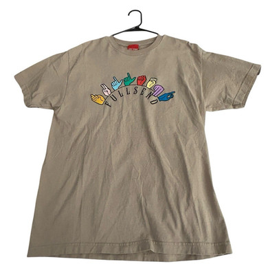 Full Send Nelk Boys T-Shirt Adult Size Large Limited Edition Hand Signs
