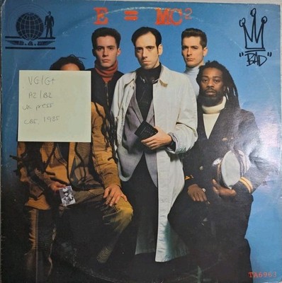 Big Audio Dynamite E = MC² 12''  Vinyl Record VG/G+ TA6963 1985