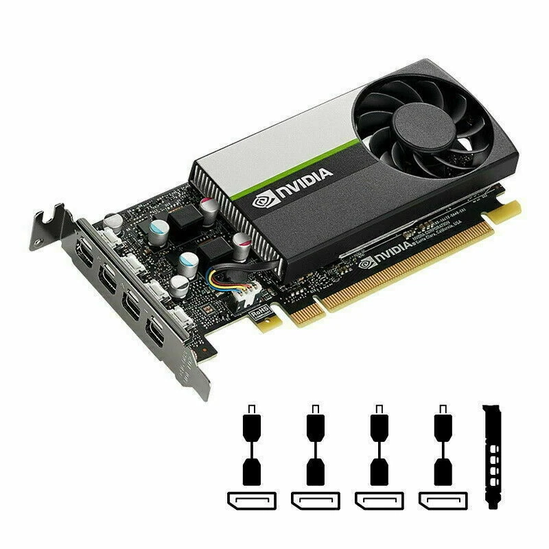 NVIDIA Quadro T600 4GB VCX GDDR6 Graphics Card - Image 2 of 4