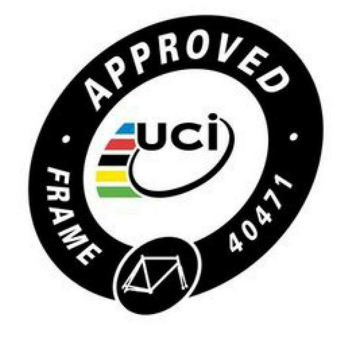 4 X Custom UCI Approval Stickers (Different Style) Road Or