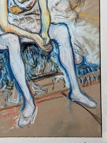 Original painting after Toulouse-Lautrec Pastel of Ballerina signed Paul Howell - Picture 11 of 18