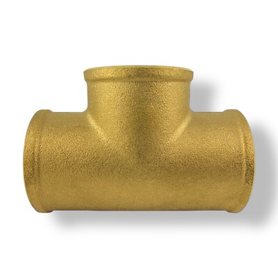 T-Stück Messing IG x IG x IG Gewindefitting Innengewinde Abzweig Fitting
