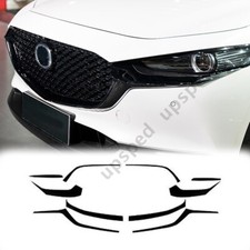 Black Center Grille Grill Stripe Cover Trim Sticker For Mazda Cx-30 2020-2023 Black Center Grille Grill Stripe Cover Trim Sticker For Mazda Cx-30 2020-2023