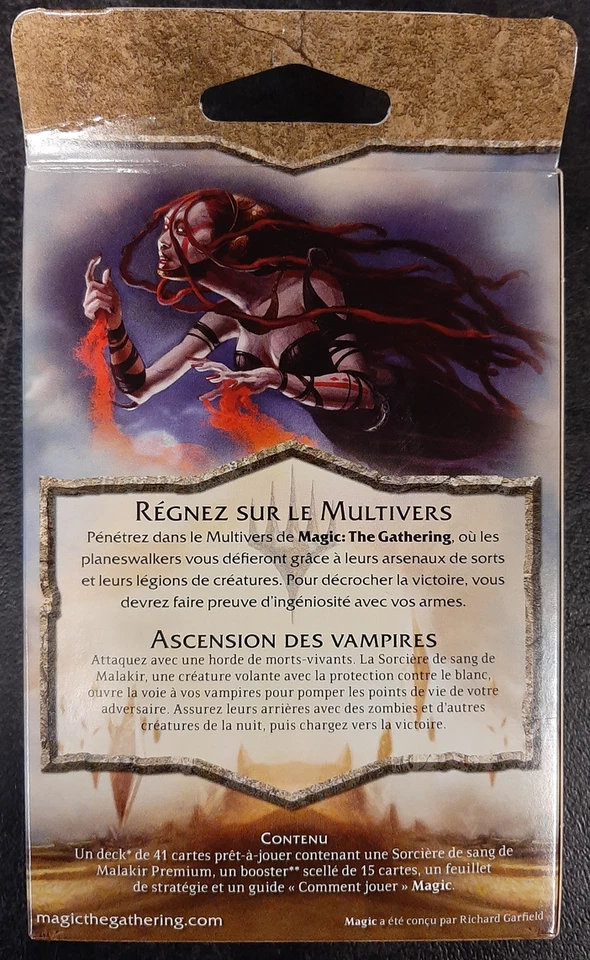 Zendikar Rise of the Vampires FRENCH Intro Pack - MtG Magic the Gathering New - Image 2 of 2