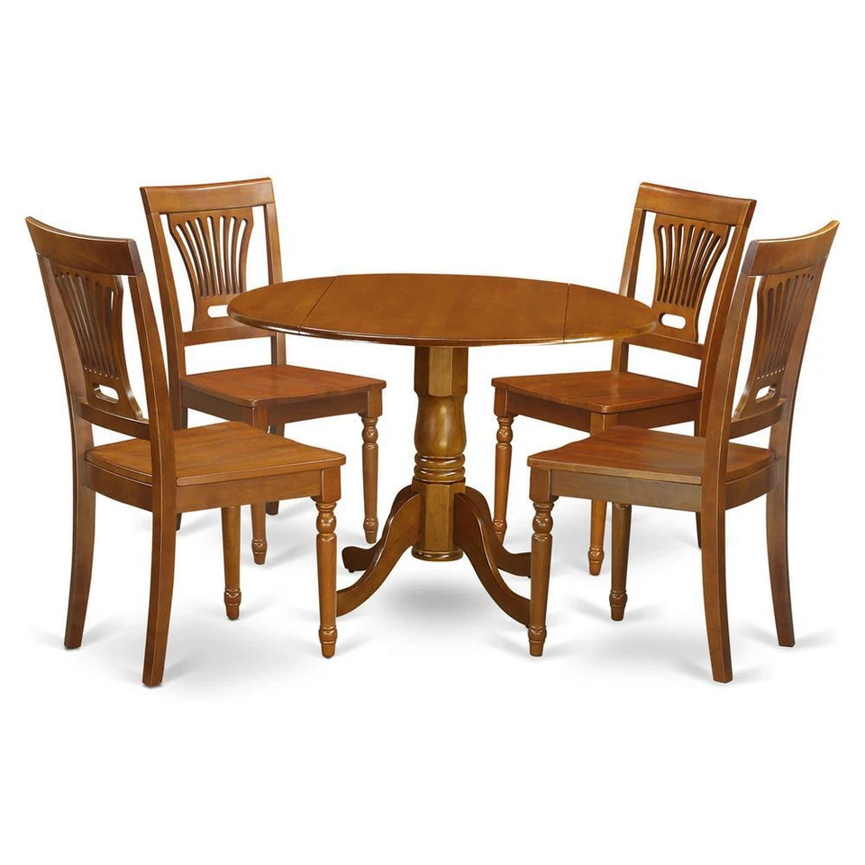 5  Pc  Kitchen  nook  Dining  set-small  Kitchen  Table  and  4  Dining  Chairs - Image 4 of 4