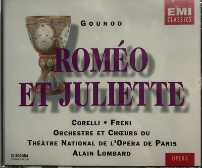 Gounod - Romeo Et Juliette Gounod (2 CD Set EMI Classics / BMG Direct) *New*