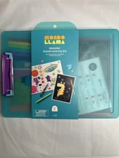 Mondo Llama Travel Activity Kit For Kids Monster Coloring Sheets Markers