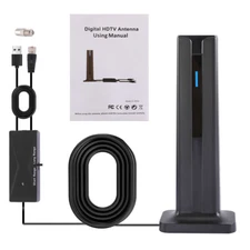 Digital TV Antenna for Smart TV Indoor,HDTV Amplified Signal Booster 4K HD 1080P