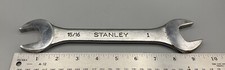 Vintage Stanley 15/16" X 1" Open End Wrench #86-811 Made in the USA