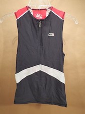 Louis Garneau Triathlon Top Medium Red / Black / White Canada Run Bike