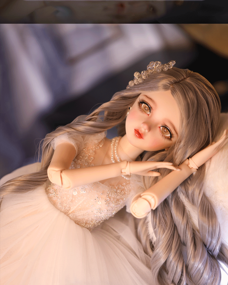 New 1/3 Handmade PVC BJD MSD Doll Ball Joint Doll Girl Gift Camille 24 New 1/3 Handmade PVC BJD MSD Doll Ball Joint Doll Girl Gift Camille 24