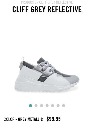 steve madden reflective shoes