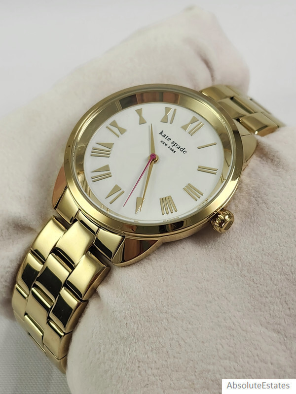 NEW Kate Spade New York Crosstown Gold Ladies Watch KSW1854
