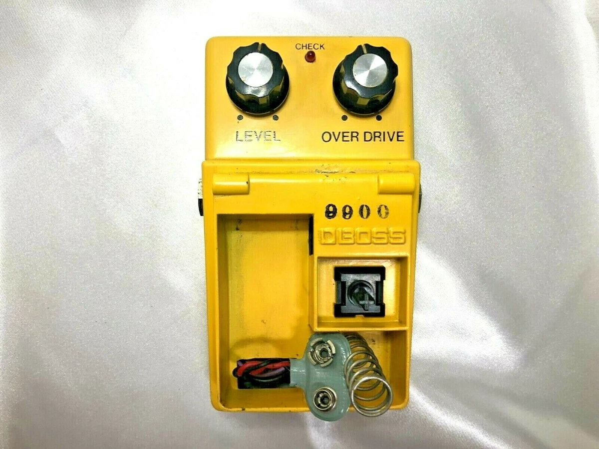希少】BOSS OD-1 JRC4558D #9500 オーバードライブ