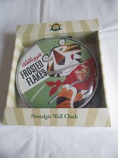 Wanduhr K&uuml;chenuhr von Kelloggs Frosted Flakes   Neu  siehe Foto