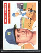 1956 Topps - Gray Back #84 Babe Birrer (RC)