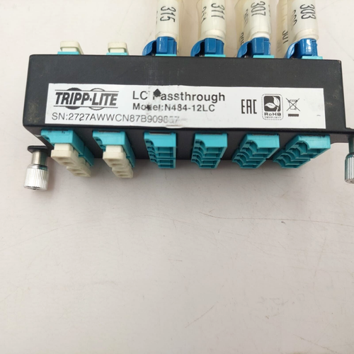 Tripp Lite N484-12LC 10GbE Pass-Through Cassette with cable - 第 4/7 張圖片