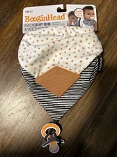 2 pack BooginHead Teether Bib & Pacigrip,  BPA, PVC & Phthalate FREE