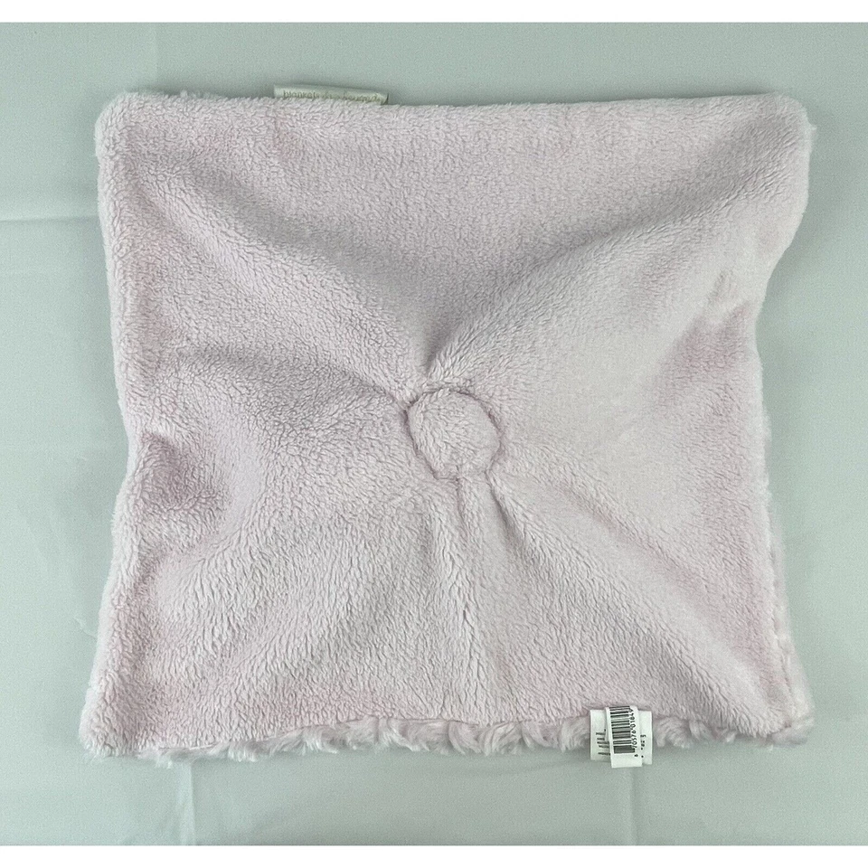 Держатель соски Blankets & Beyond Pink Bunny Rabbit 16 дюймов Baby Lovey Swirl мех - Изображение 4 из 4