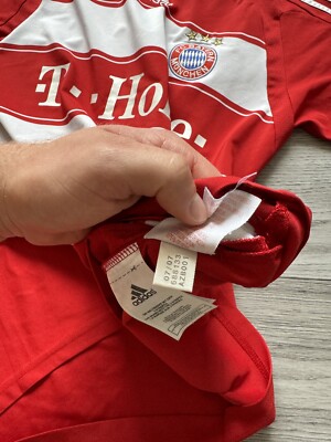 Adidas BAYERN MUNICH #7 Ribery Home Football Shirt Jersey 2007/08