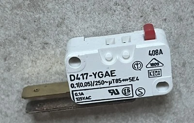 Cherry Taster Microschalter D417-YGAE Bosch Siemens Neff Constructa Spülmaschine