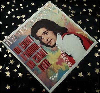 FREDERIC FRANCOIS - Un chant d´amour un chant d´été * 73 France TOP SINGLE (M-:)