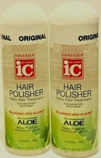 FANTASIA IC HAIR POLISHER  2X HAIR TRATMENT ALOE REPAIRS, POLISHES DAMAGE HAIR 