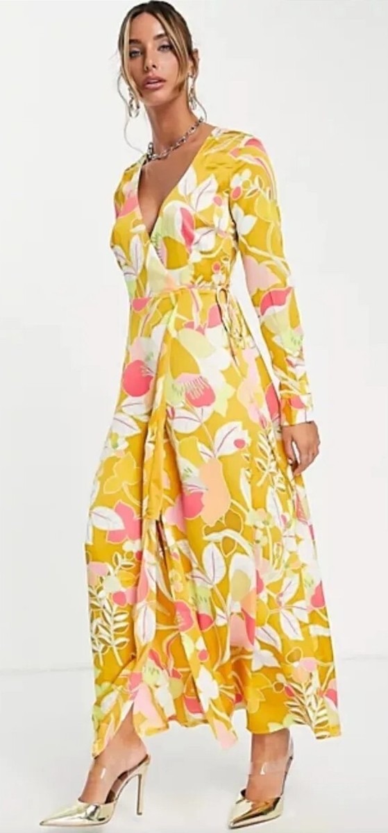 maggy london side drape midi dress LONG SLEEVE DRAPED MIDI DRESS – Maggy London