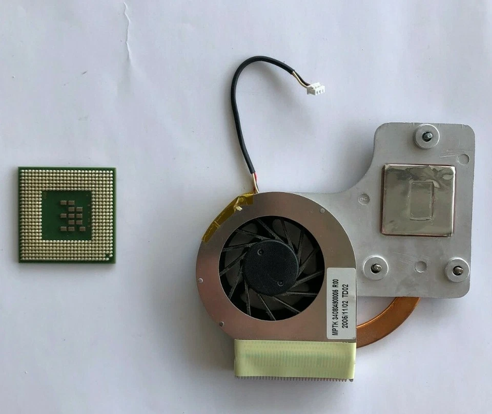 PROCESSORE INTEL CELERON M 360 SOCKET 479 + DISSIPATORE CON VENTOLA  - Immagine 2 di 2