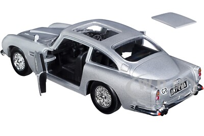 Aston Martin DB5 シルバー ミニカー ASTON MARTIN DB5 RHD SILVER 007 JAMES BOND 1/24 DIECAST MODEL BY