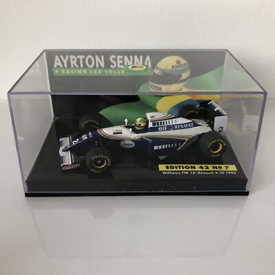 1994 Ayrton Senna | Williams FW16 Renault V10 | 1:43 LANG Diecast