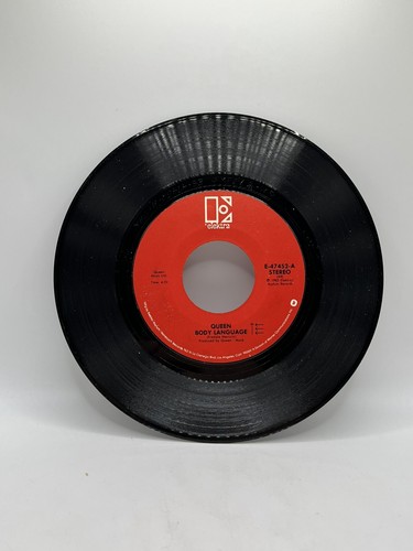 Queen Body Language 45 RPM Vinyl Record Single 1982 Life Is Real John Lennon - Picture 3 of 7