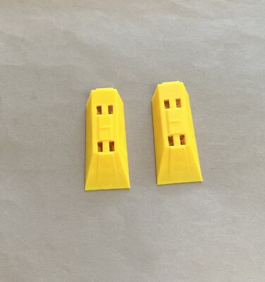 3D Printed Replacement G1 Transformers OMEGA SUPREME Large Front Clips Shields