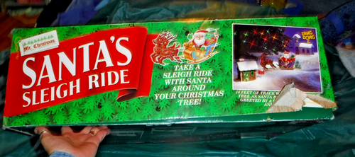 MR CHRISTMAS~SANTA'S SLEIGH RIDE~HOLIDAY DECOR~FACTORY WRAPPED~NEVER USED IN BOX - Picture 5 of 21