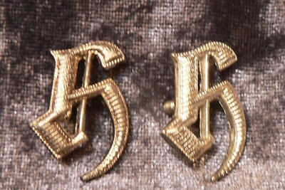 HEILSARMEE, UNIFORM - ABZEICHEN am KRAGEN zu tragen, mit Mutter zu befestigen