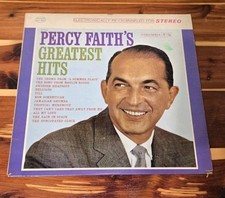 Percy Faith - Greatest Hits - 1962 Vinyl LP - CS8637