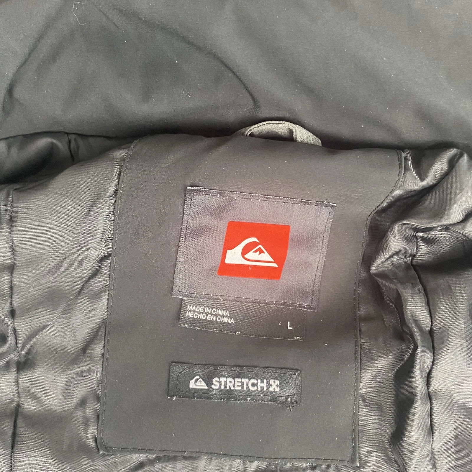 Quicksilver Sycamore Block Technical Snow Winter Jacket Large Gray Dry Flight image 14